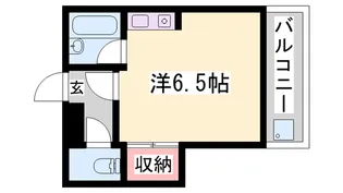 エクセルハイツ【1階】の間取り
