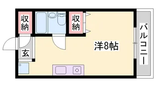 ハイツとき【105号室】の間取り