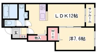ノア Ⅲ【1階】の間取り