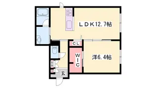ジョイターフ【1階】の間取り