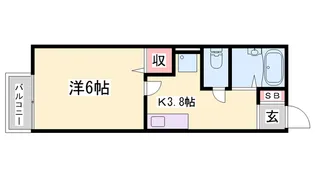 プレミールコート C棟【2階】の間取り