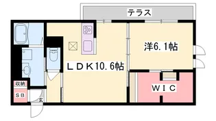 グレースハイムⅢ【2階】の間取り