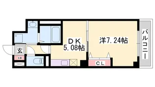 ヴィンチェロ【1階】の間取り