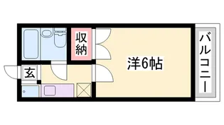 Uマンション【2階】の間取り