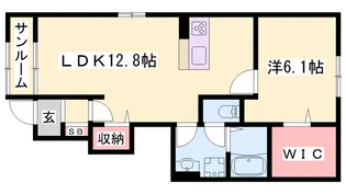 セレーネ【1階】の間取り