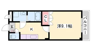 リッツ・グランディール【2階】の間取り