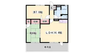 サンロワール【1階】の間取り
