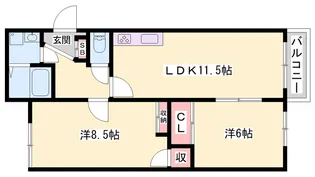 3LDKの間取り画像