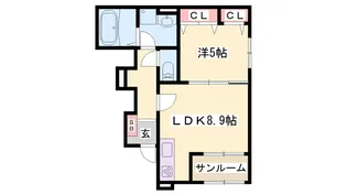 マジェスティⅡ【1階】の間取り
