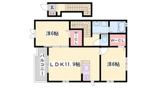 ブリック ファインⅡ【2階】の間取り