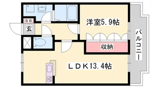ヴィクトリーステージⅡ【1階】の間取り