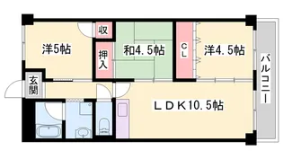 昭和ハイム南芳【203号室】の間取り