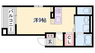 ヴェルデュール・グレイス【301号室】の間取り