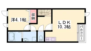 アステール【205号室】の間取り