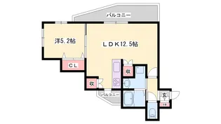 Diamond Green【3階】の間取り