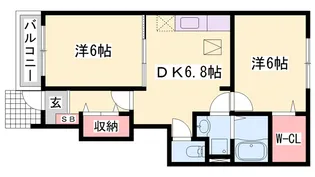 グラン・レーヴ【1階】の間取り
