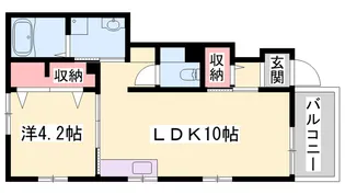アヴァンティ Ⅰ【1階】の間取り