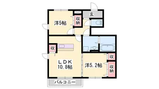 ネットハイツIII【1階】の間取り