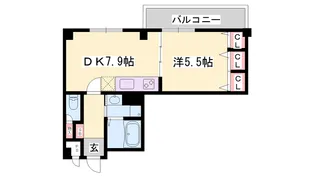 Maison Asahi【2-C号室】の間取り