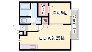 サニーコートT′s【202号室】の間取り
