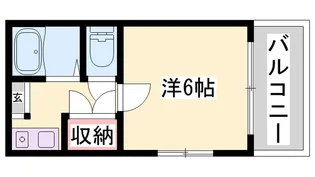 Mハイツ【202号室】の間取り