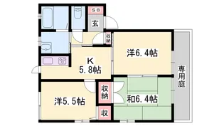 ディアス大塩【0101号室】の間取り