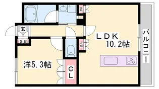 リアライズ呉服町【3階】の間取り