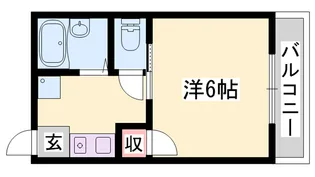 メゾン・ド・ブランシェ【2階】の間取り