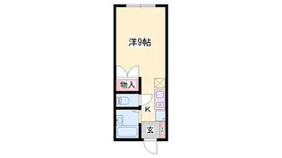 Rinky Garden【206号室】の間取り