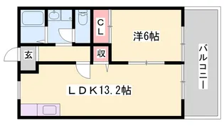 メゾンシキトウ【2階】の間取り