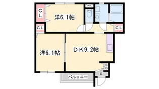 パストラル・ドミール【1階】の間取り