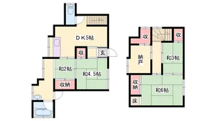 兵庫県姫路市網干区新在家【一戸建】の間取り