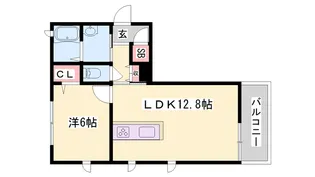 セレナヴィラ【0203号室】の間取り