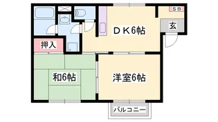 グラン・ラシーヌ【203号室】の間取り