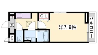 メゾン エイスイ【1階】の間取り