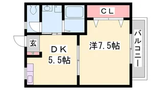 アメニティコーポ【2階】の間取り