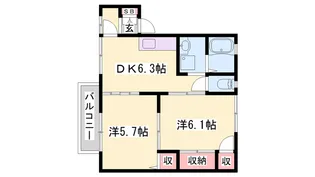 フォーレス ひらつか【0102号室】の間取り