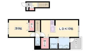 ベル・カノン【2階】の間取り