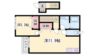 スターテラス社【2階】の間取り