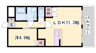 フェリシデーデ【3階】の間取り