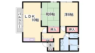 ビゴレ雅A棟【2階】の間取り