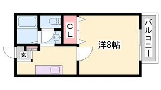 エクレール【103号室】の間取り