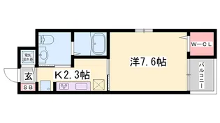 ワイズ オブリガート【5階】の間取り