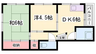 田園ビル【north号室】の間取り