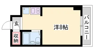 第15サンライズイトウ【3階】の間取り