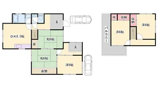 兵庫県揖保郡太子町鵤【一戸建】の間取り