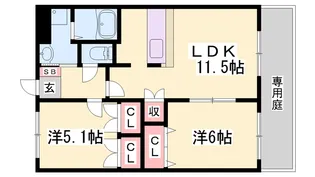 M’S SQUARE【1階】の間取り