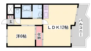 ハイムマツモト【2階】の間取り