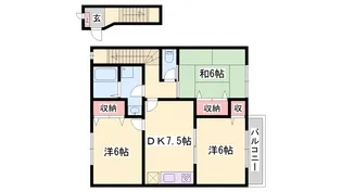 アビタシオンMY【202号室】の間取り