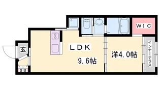 アヴェルラ【1階】の間取り